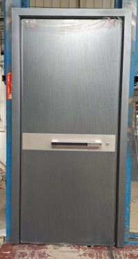 Stainless steel entrance door