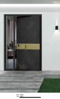 All-aluminum carved door and window armored door